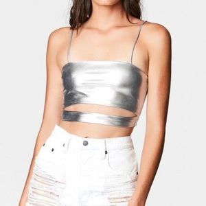 LF Silver Tank Size Small